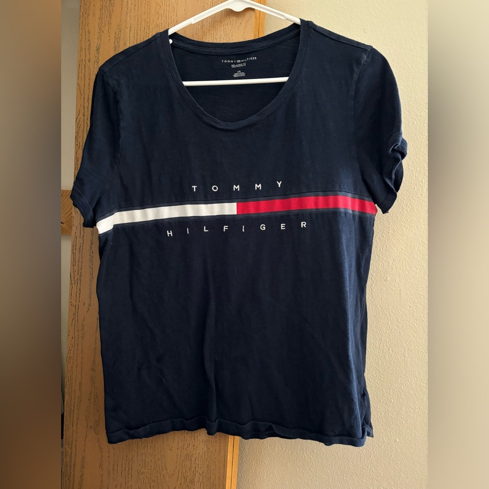 Blue Tommy Hilfiger T-Shirt